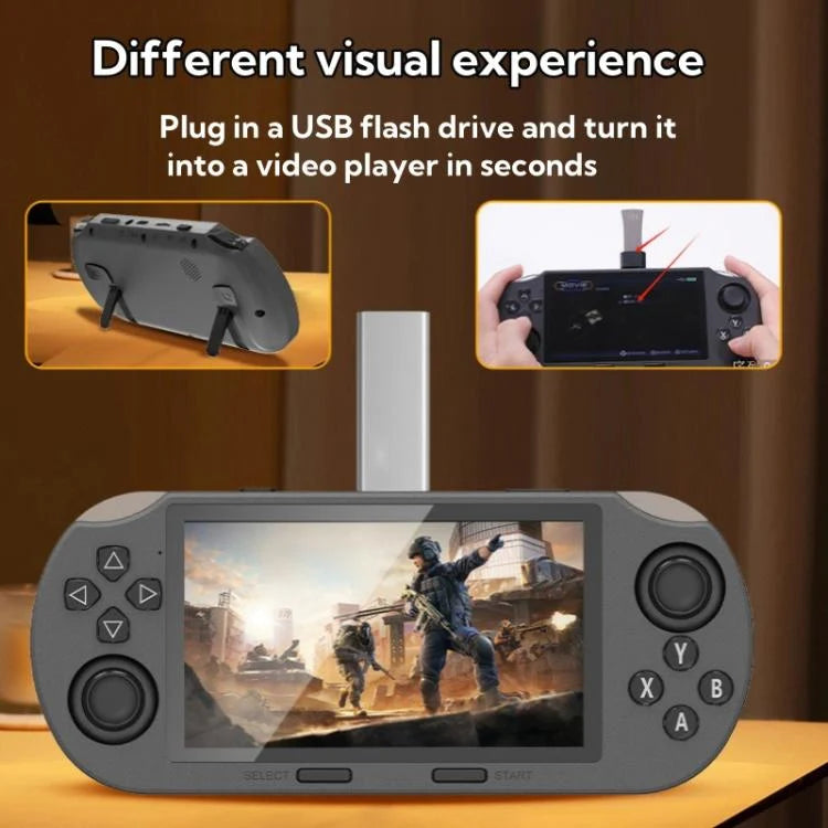 4.5-inch IPS Screen 64G Handheld Game Console Built-in 20000 Games, Model: SF3000
